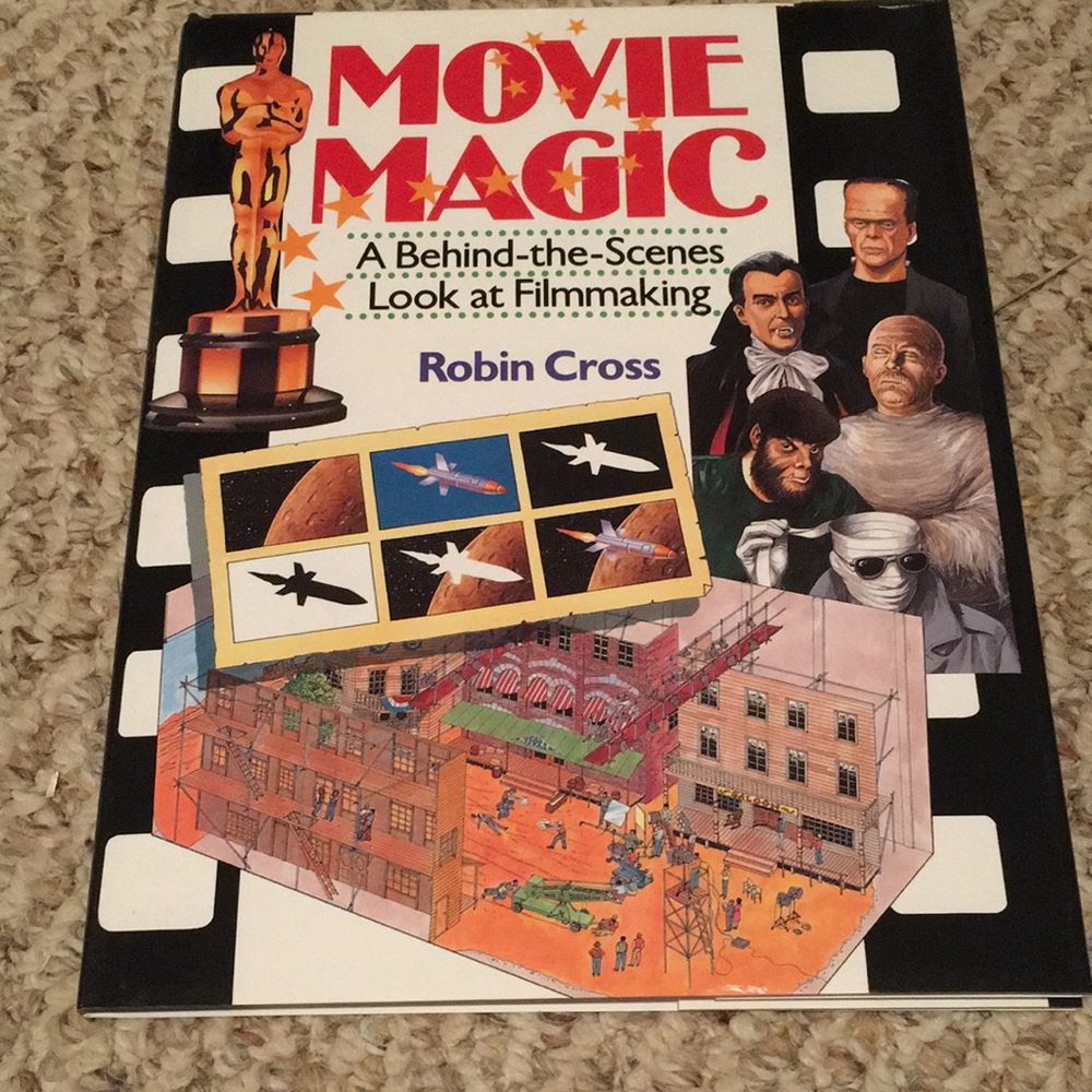 NWOT “Movie Magic” Hard cover book